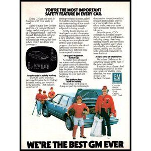 1983 Saab APC Turbo Sedan Vintage Print Ad Dusty Dirt Field Driving Wall Art